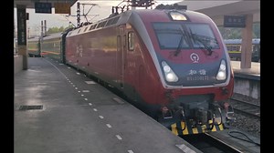 【日更第200天】K1805次列车杭州站进站