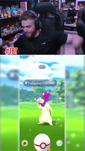 Shiny Typhlosion in Pokémon Go: A Unique Adventure