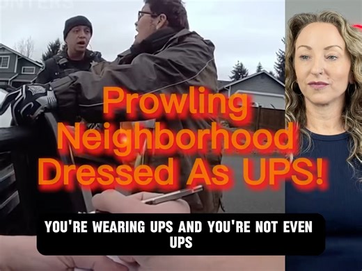 2.6M views · 53K reactions | Fake UPS Driver Prowling Neighborhood Puts On A Show During Arrest!  this video produced by Network Media LLC and Summer Lovin | Summer Reacts | Facebook