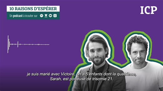 🎤Le nouvel épisode du podcast "10 raisons d'espérer" est en ligne ! Dans ce nouvel opus, Thibaud Pombet (maitre de conférences à l’ICP) et Augustin Paluel-Marmont (cofondateur de Michel et Augustin et père de Sarah, porteuse de trisomie 21) échangent sur les défis et les progrès de l’école inclusive. 🎧 Un échange émouvant à écouter sur notre chaine YouTube et toutes les plateformes audio ! | ICP