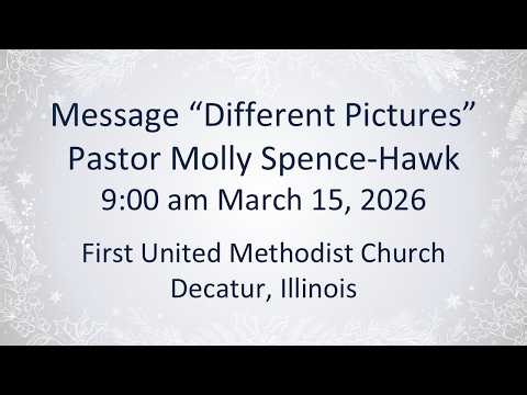 First United Methodist Church, Decatur, IL 03 15 2026