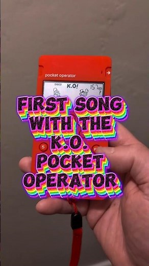K.O. Pocket Operator in 30 seconds. This Teenage Engineering sampler is INSANE