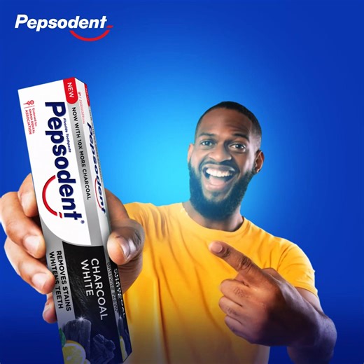 If you are going to pick a champion for your teeth, might as well pick the best in the game 😎 Add Pepsodent Charcoal Toothpaste to your oral care routine and say goodbye to teeth stains #PepsodentKe #PepsodentCharcoal #EverySmileMatters | Pepsodent