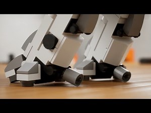 Lego Robocop ED 209 robot build #lego #legostopmotion #robocop