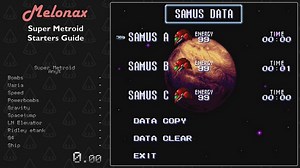 Super Metroid Starters Guide · route for beginners (full run) · see description!