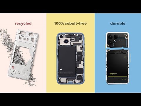 The Most Sustainable Eco-Friendly Phones 2025 | Cobalt, Emissions, Plastics & More
