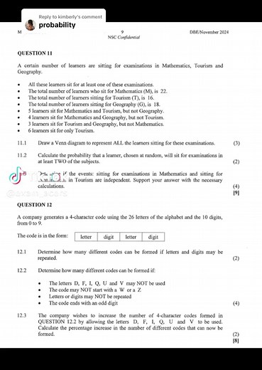 Understanding Grade 12 Probability Concepts