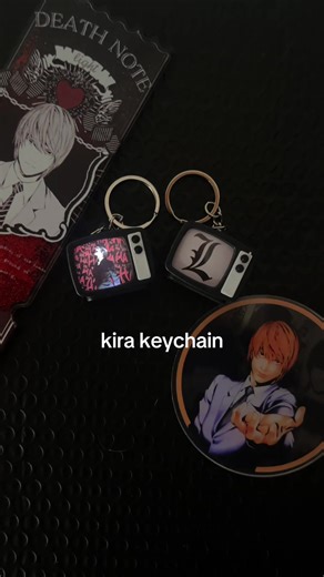Death Note Kira Keychain - Must-Have for Fans!