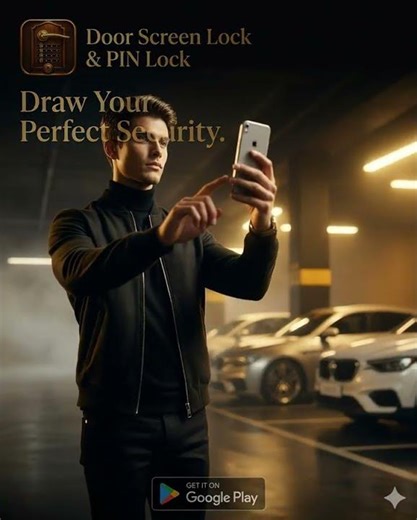 📱 New lock screen who dis? 😄Door Screen Lock & PIN Lock — FREE on Google Play!