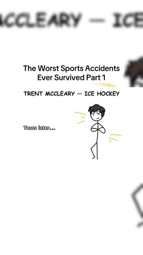The Worst Sports Accidents Ever Survived. #OlympicHistory #Sports #olympics #HistoryTok #allthatnobodyknows