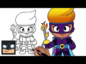 How To Draw Brawl Stars | Amber De La Vega - Videos For Kids