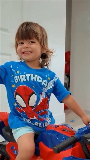 Giving my son a Motorcycle for his Birthday!! ‪@BransonTannerites‬