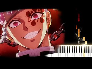 Tengen Uzui Theme - Demon Slayer S2 OST // Piano Tutorial