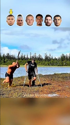 Kmbappe vs Alisha vs Haaland vs Jude vs Messi vs Ronaldo || #football #shorts #ronaldo