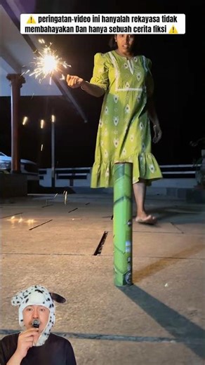 Mama dan Samir bermain kembang api 🥳 @KLBROBijuRithvik1 #dubbing #remix #trending
