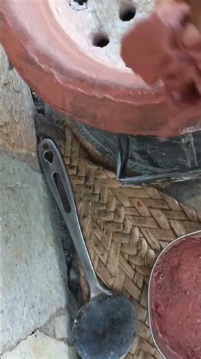 painting local colpot every morning before setting fire 🔥