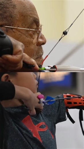 13K views · 334 reactions | Never too old to start archery.  #IndoorWorldSeries #archery | Indoor Archery World Series | Facebook