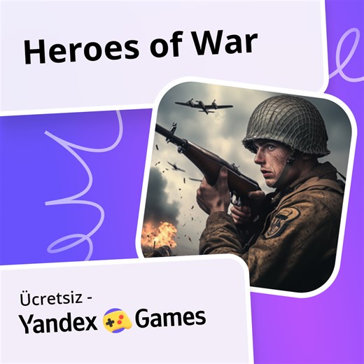 Heroes of War - oynayın Yandex Games üzerinde ücretsiz çevrimiçi