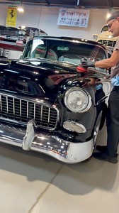 Shining up the beautiful ‘55 Chevy! This ride has all of the stock trim and bodywork, which makes for a great comparison to the many changes in Brute Force! It may look tame, but this car is no slouch. It features a super-charged GM LS3 detailed in a very businesslike black finish. Engine: GM LS3 Hot Cam Magnuson Supercharger Transmission: GM 4L6OE Rearend: Ford 9-inch by Currie #classiccars #classiccar #chevybelair #chevroletbelair #paintcorrection | Sprengers Detailing