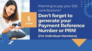 Individual members can just easily generate their Payment Reference Number (PRN) and pay their SSS contributions online. Simply log in to your My.SSS account to get started. Watch this video for more details! | Philippine Social Security System - SSS