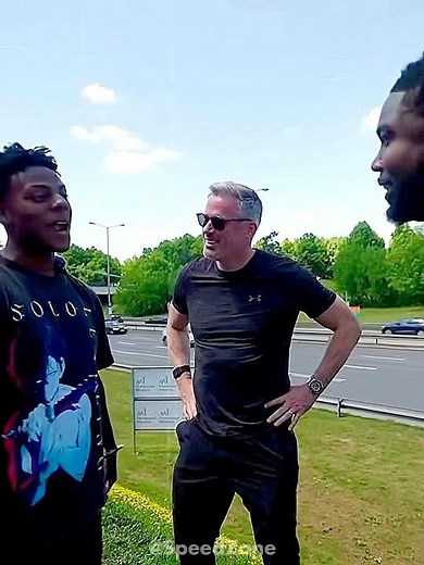 Speed Met Micah & Jamie at UCL Weekend!⚽️🇩🇪 #ishowspeed