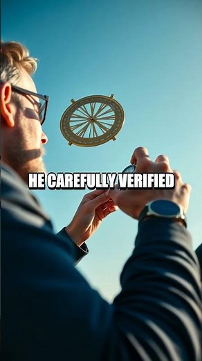 Today He Learned the Secret of the Pocket Sundial