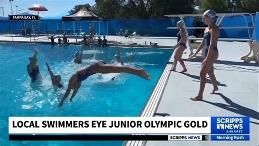 Local Swim Team Aims for Gold at Junior Olympics