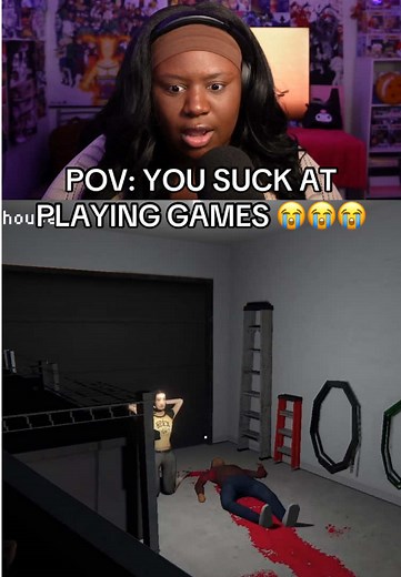 I tried my best to save her yall I promise! 😭😭😭 YouTube Channel: BrePlays Game: Open House #gaming #fyp #trending #viral #femalegamer