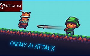 Clickteam Fusion 2.5 魔王游戏 敌人AI攻击 【10】