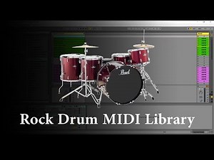 Rock Drum MIDI Library