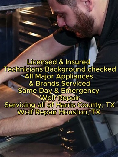 Wolf Repair Houston, TX 281 915 3457