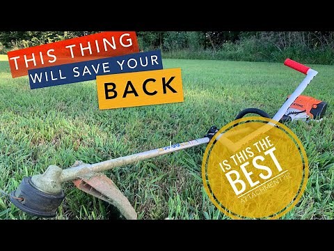 STRING TRIMMER: The Best Attachment Ever, a must have for your Stihl, Echo, Husqvarna: Darwin's Grip