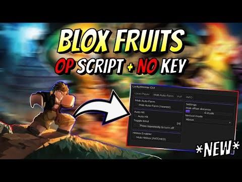 *NEW* Blox Fruits OP Script (CHEST AUTO FARM, TP WALK, AUTO HIT, MOB AUTO FARM & MORE) PASTEBIN