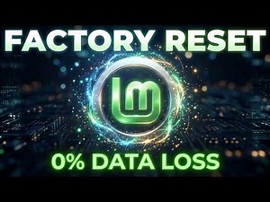 Factory Reset Linux Mint 22.3 Without Losing Your Files (Fix Almost Everything)