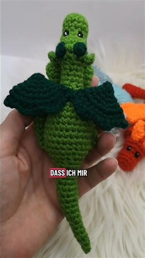 es gibt so viele Möglichkeiten Drachen zu häkeln... Amigurumi Häkelanleitung