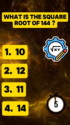 Square Root #maths #quiz