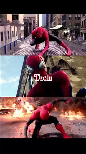 3 Spider-Men... Who’s the Strongest? 🕷️ #SpiderMan #TobeyMaguire #AndrewGarfield #TomHolland#Marvel