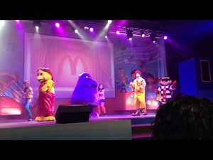 Musical Show of Ronald McDonald with Hamburglar, Birdie, Grimace