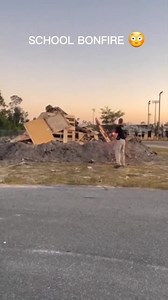 School Bonfire Gone Horribly Wrong