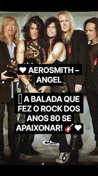 AEROSMITH – ANGEL (1988) A BALADA QUE FEZ MILHÕES DE CORAÇÕES SE APAIXONAREM! #rock #shorts #anos80