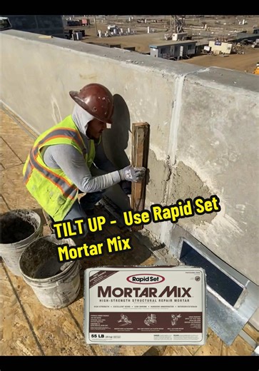 Rapid Set products are essential for Tilt Up construction repairs #Concrete #speed #Future #Repairs #Real