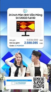 Màn Hình Viền Mỏng Full HD 24 inch