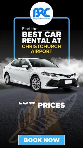 Rental Cars Christchurch Airport - Every Day Low Prices on Car Hire