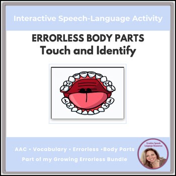 Errorless Body Parts Interactive Speech Therapy Early Language & AAC