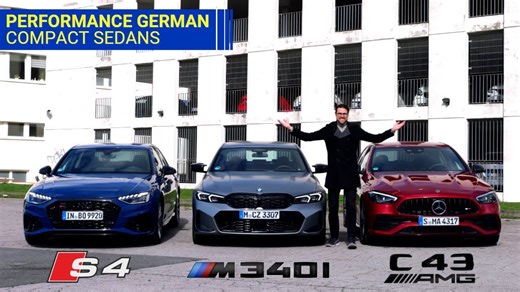 BMW M340i vs C43 vs S4 Review