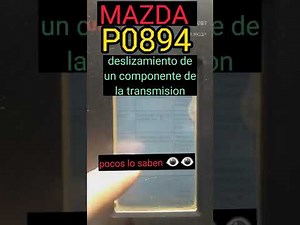 P0894 mazda