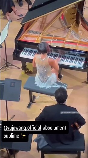 Yuja Wang Wears Attractive Sequin Dress - July 2025 Piano Performance #piano #classicalmusic #live