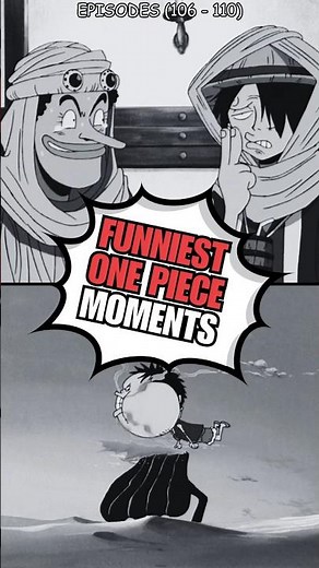 FUNNIEST One Piece Moments From Every Episode! Episodes (106-110) #onepiece #luffy #onepiecefunny