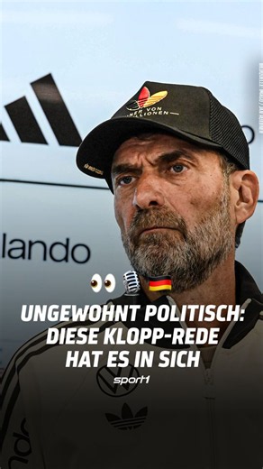 Was für ein Statement! 🤝 Bei seiner ersten Kadernominierung als deutscher Bundestrainer äußerte sich Jürgen Klopp auch zur politischen Lage in Deutschland. Dabei machte er deutlich, dass er die Deutschlandfahne und den damit verbundenen Nationalstolz nicht den