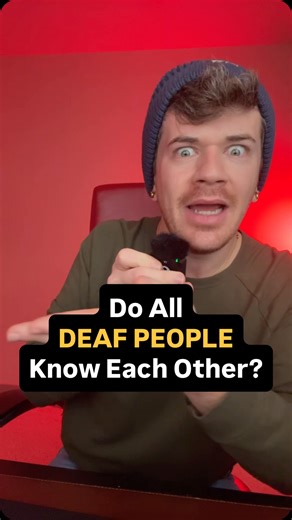 The community was built this way🤟 VD: Jon sits and talks about why the Deaf community is so tight-knit and gives examples. #asl #coda #signlanguage #deafcommunity #learnasl | Jon Urquhart